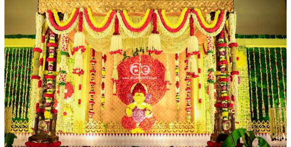 dhoti ceremony decoration